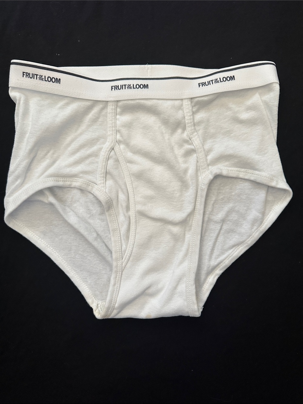Fruit of the Loom White Men's Cotton Brief